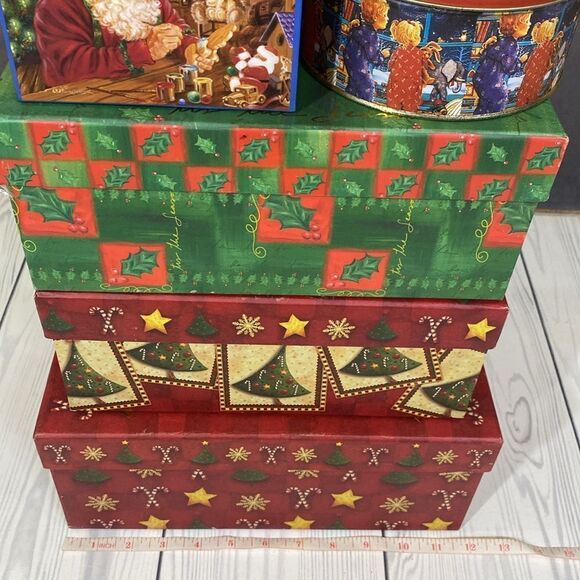 Christmas Holiday Gift Box and Tin Bundle - Picture 6 of 7